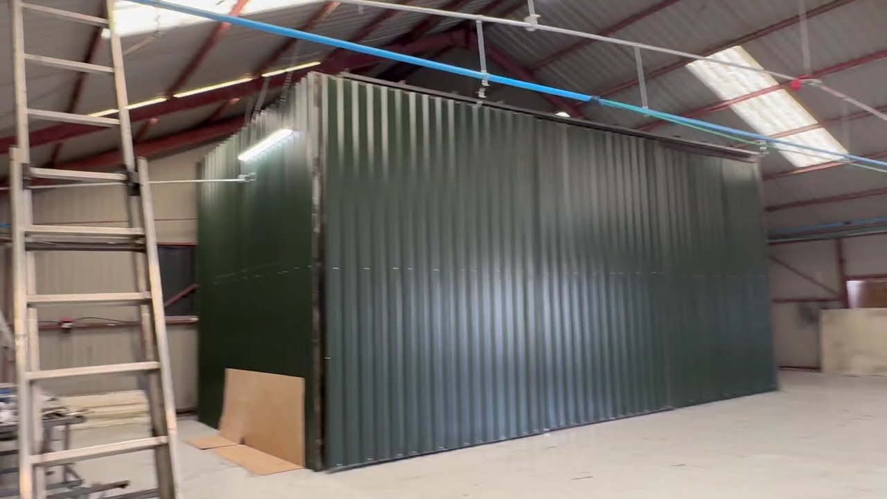 New Large Format Gelling Unit/Paint Booth
